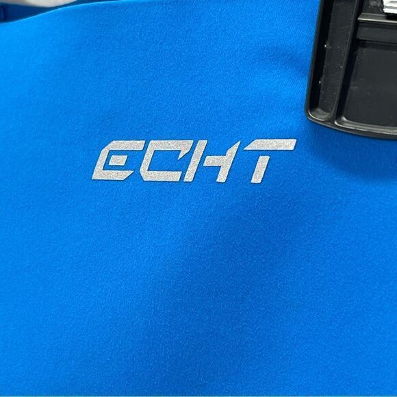 ECHT High Rise Seamless Range V3 Crop Leggings (Blue Horizon) - Large - Picture 8 of 10